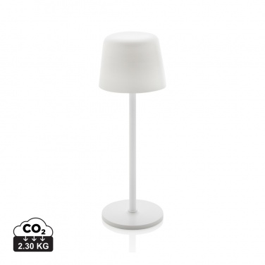 Logotrade dāvanas foto: Zenic RCS pārstrādāta plastmasas USB atkārtoti uzlādējama galda lampa