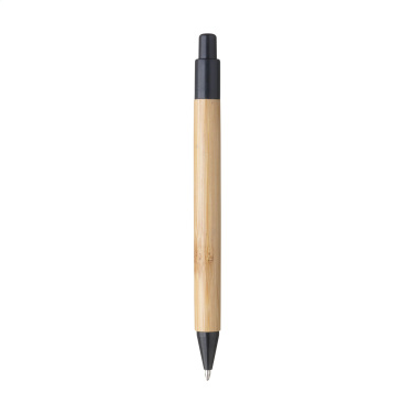 Logotrade dāvanas foto: Bamboo Wheat Pen kviešu salmu lodīšu pildspalva