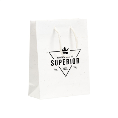 Logotrade Ideja dāvanas foto: Leaf It Bag pārstrādāts ar salmu šķiedrām (180 g/m²) S