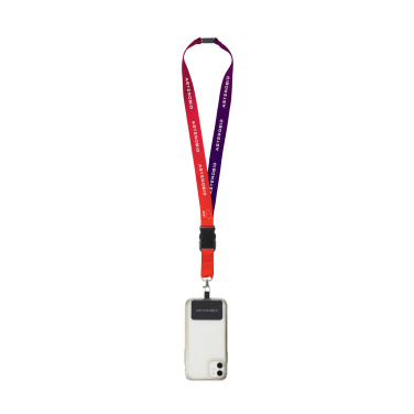 Logotrade biznesa dāvanas foto: Virves Promo Complete Sublimatie RPET 2 cm ar ielāpu