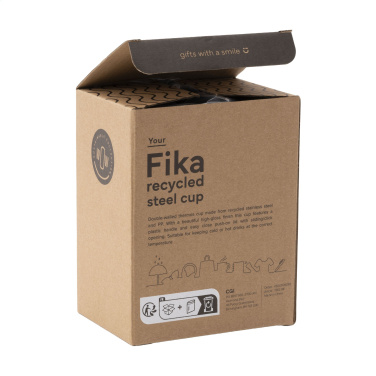 Logotrade korporatīvās dāvanas foto: Fika RCS Recycled Steel Cup 400 ml termokauss