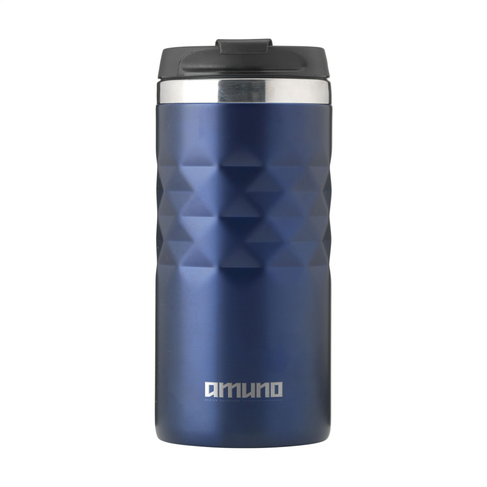 Logotrade biznesa dāvanas foto: Ģeometriskā krūze RCS Recycled Steel 280 ml termokauss