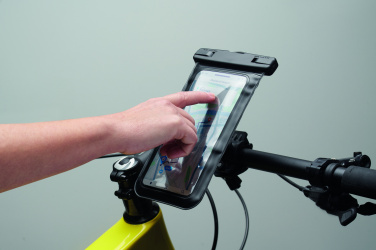 Logotrade korporatīvās dāvanas foto: Velosipēdu mobilā stiprinājuma futrālis no PVC