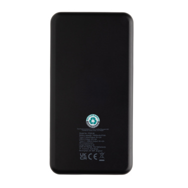 Logotrade dāvanas foto: Boostcore RCS otrreizējās plastmasas barošanas bloks 10 000 mAh USB C