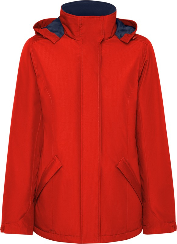 Logotrade biznesa dāvanas foto: Amerikas sieviešu polsterēta parka jaka