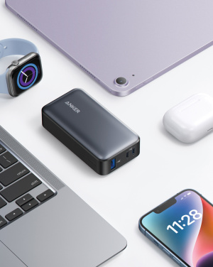 Logotrade biznesa dāvanas foto: Anker Powerbank PowerCore 10.000mAh 30W ārējais akumulators