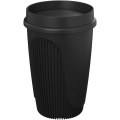 Alto 350 ml glāze ar 360° grozāmu vāku, Melns