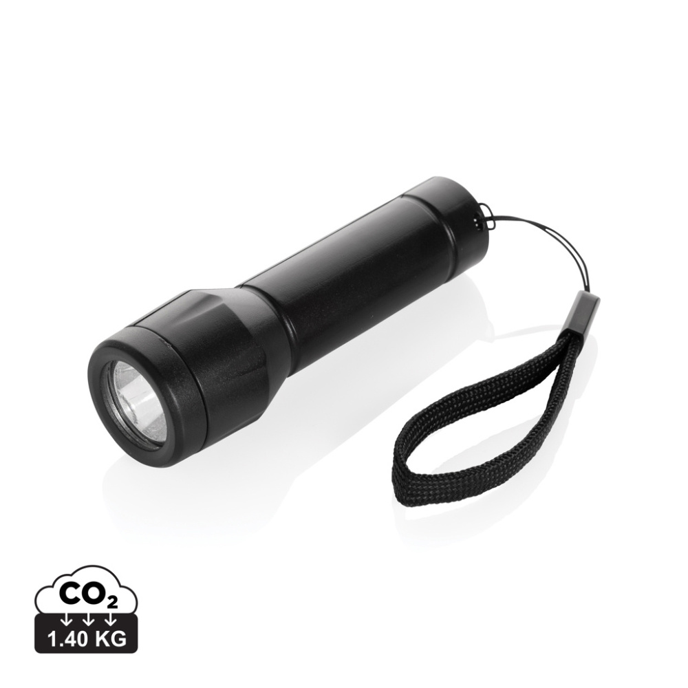 Logotrade ziemassvētku dāvanas foto: Flara RSC pārstrādātas plastmasas USB uzlādējama lukturītis