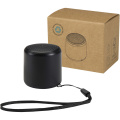 Velkis 3W pārstrādātas plastmasas bezvadu Bluetooth® skaļrunis, Melns