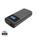Quantum RCS īpaši ātra PD45W 10.000mAh pārnēsājamā baterija ar ekrānu, pelēks