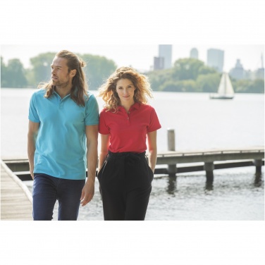 Логотрейд pекламные продукты картинка: Beryl short sleeve women's organic recycled polo