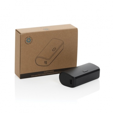 Лого трейд pекламные продукты фото: FlashCharge RCS rplastic 5000 мАч быстрая зарядка powerbank