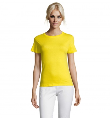 Логотрейд pекламные cувениры картинка: REGENT WOMEN T-SHIRT 150g
