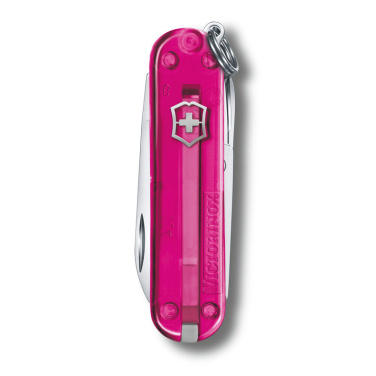 Лого трейд pекламные подарки фото: Карманный нож Classic SD прозрачный Victorinox