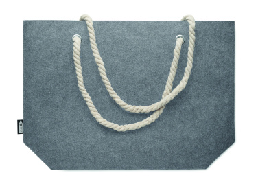 Лого трейд pекламные cувениры фото: RPET felt beach bag