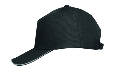 Логотрейд бизнес-подарки картинка: 5 panel LED cotton cap 220gr/m²