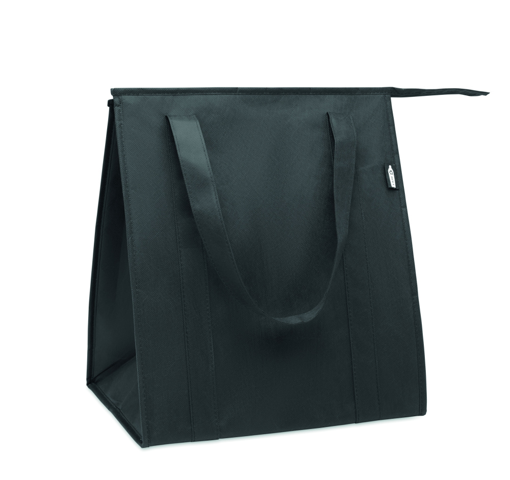 Лого трейд pекламные cувениры фото: Non woven RPET cooler bag