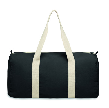 Логотрейд pекламные подарки картинка: Recycled cotton sports bag