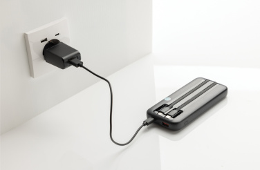 Логотрейд pекламные продукты картинка: Turbopack RCS rplastic powerbank 10.000 интегрированных кабелей