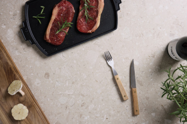 Лого трейд бизнес-подарки фото: Набор столовых приборов для барбекю VINGA Paso из 8 предметов