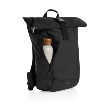 Логотрейд pекламные подарки картинка: Рюкзак для ноутбука Swiss Peak Aware™ RPET Leonard 15,6 дюйма
