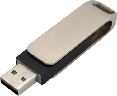 Логотрейд pекламные cувениры картинка: Металлическая USB-флешка