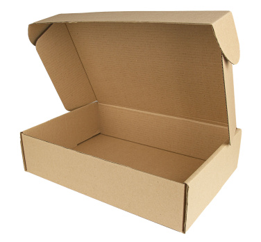 Логотрейд pекламные продукты картинка: Картонная коробка - 29,5 x 16,5 x 8 см