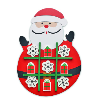 Лого трейд pекламные подарки фото: Christmas wooden tic tac toe