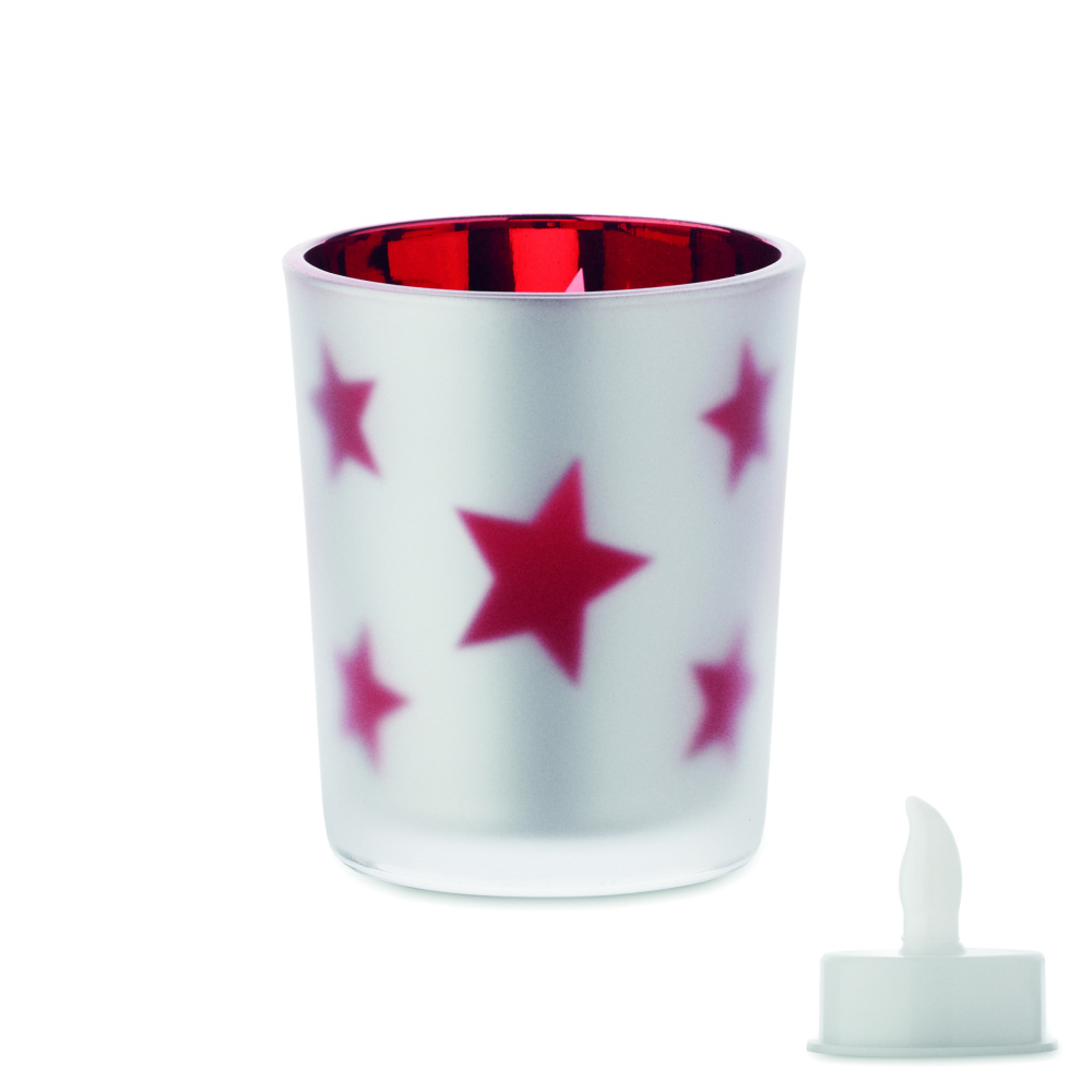Лого трейд pекламные cувениры фото: LED tea light candle