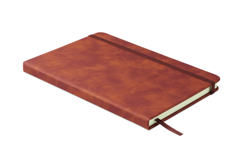 Логотрейд pекламные подарки картинка: A5 smokey PU notebook
