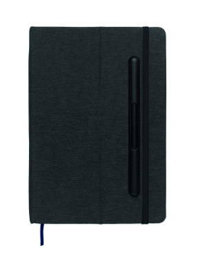 Логотрейд pекламные cувениры картинка: A5 notebook with phone holder