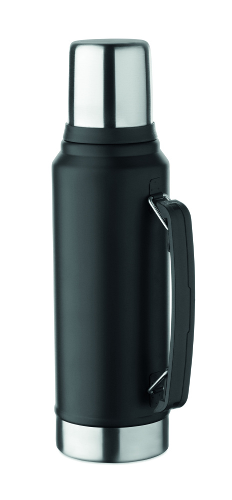 Логотрейд pекламные продукты картинка: Double wall bottle 1L