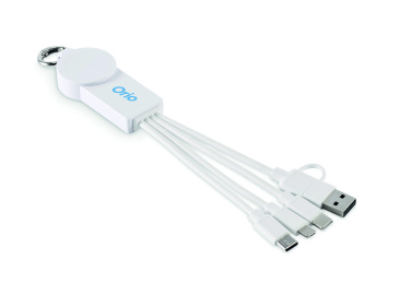 Лого трейд pекламные cувениры фото: 2 in 1 charging cable type-C