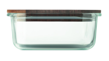 Логотрейд pекламные продукты картинка: Glass lunch box 800ml