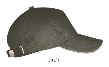 Логотрейд pекламные подарки картинка: LONG BEACH 5 PANEL CAP