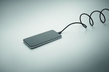 Логотрейд pекламные cувениры картинка: Braided magnetic cable in RPET