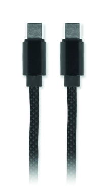 Лого трейд pекламные cувениры фото: Braided magnetic cable in RPET