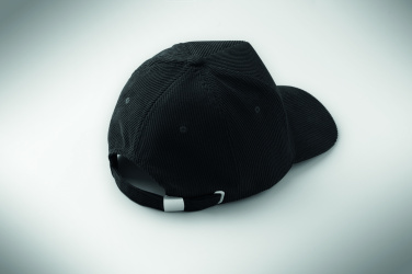 Лого трейд бизнес-подарки фото: Corduroy 5 panel baseball cap
