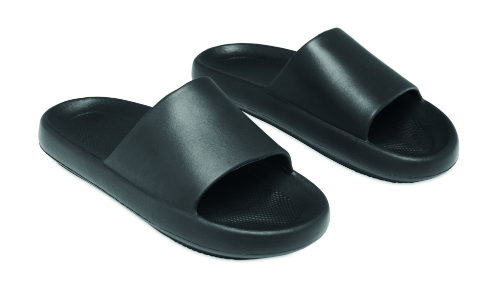 Лого трейд pекламные cувениры фото: Unisex EVA sliders size 40/41