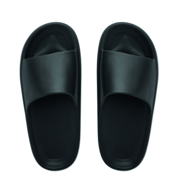 Лого трейд pекламные подарки фото: Unisex EVA sliders size 40/41
