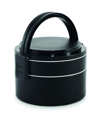 Логотрейд pекламные подарки картинка: PP two-tier lunch box 950 ml