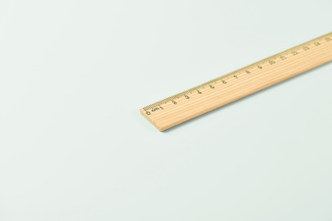 Логотрейд pекламные продукты картинка: Wooden ruler 30cm