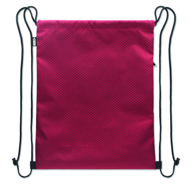 Лого трейд pекламные подарки фото: Drawstring bag in 420D RPET
