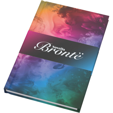 Логотрейд бизнес-подарки картинка: Novella Brontë блокнот формата А5 в твердой матовой обложке - 100 листов