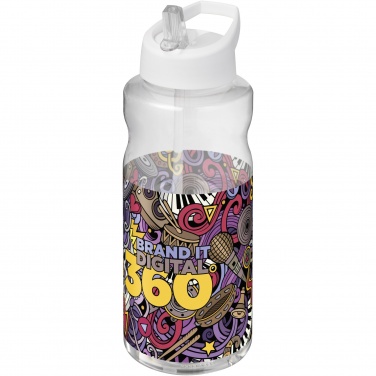 Logotrade reklamprodukter bild: H2O Active® Big Base 1-liters sportflaska med piplock