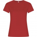 Golden kortärmad T-shirt för dam, Röd