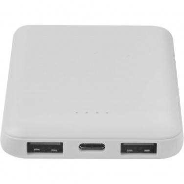 Logotrade reklamprodukter bild: Asama 5 000 mAh Type C-powerbank i återvunnen plast