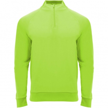 Logotrade presentreklam bild: Epiro långärmad unisex sweatshirt med kvartslång dragkedja