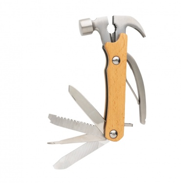 Logotrade profilreklam bild: Multitool hammare i trä