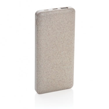 Logotrade kampanjprodukter bild: Vetestrå 10.000 mAh powerbank